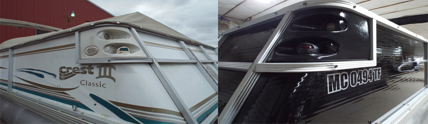 Sheet metal and graphic replacemente service